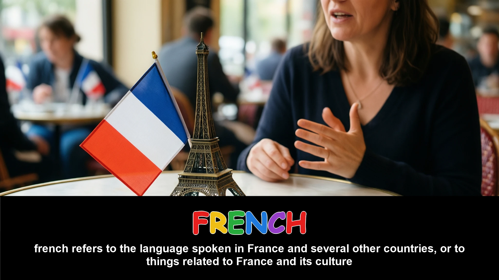 English Illustration for French